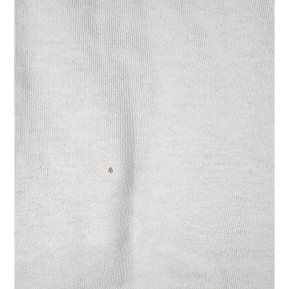 Beach Simple Cotton Blend Made In America Small White Tank Top - Picture 6 of 9